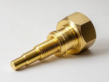 5軸銅件走心機(jī)加工